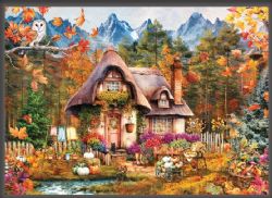 RAVENSBURGER CASSE-TÊTE 1000 PIÈCES - PUMPKIN COTTAGE (CHALET CITROUILLE) #12001682
